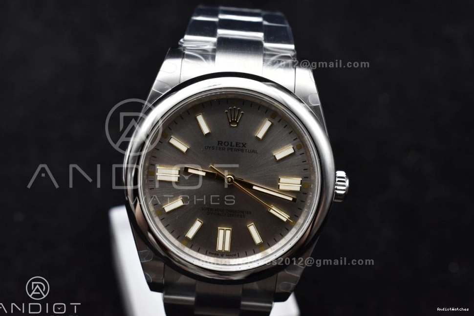 Steel Best 124300 A SunProtective 943 41mm Oyster 904L Perpetual 1:1 Silver Dial DIWF Edition 0306